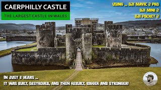 Caerphilly Castle  The Largest in Wales 2nd in Britain [upl. by Nerok]