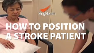 How To Position A Stroke Patient [upl. by Lanctot946]