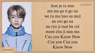 NCT U  Know Now Easy Lyrics [upl. by Hutchison]