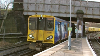 Half an Hour at 216  Birkenhead North Station 1022017  Class 507 508 terminus [upl. by Santana]