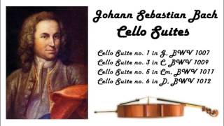 Johann Sebastian Bach  Cello suites in 432 Hz great for reading or studying [upl. by Phippen325]