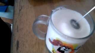 Aerolatte Review Frothing Cold Milk In Under 1 Minute [upl. by Parish456]