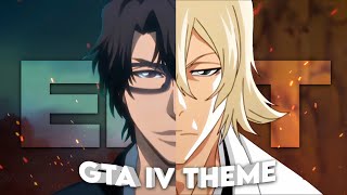 Aizen x Urahara  GTA IV Theme Edit [upl. by Desma]